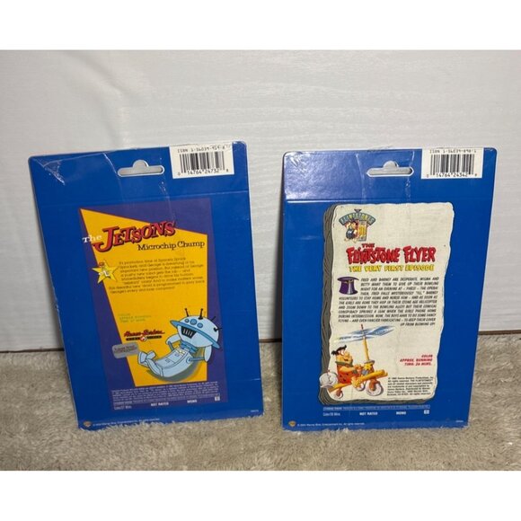 Hanna-Barbera TV Premiere DVDs - The Flintstone Flyer & Jetsons Microchip Chump - Picture 2 of 4